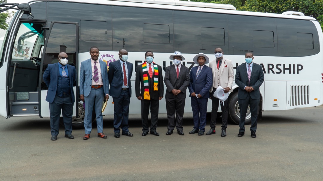 Read more about the article Businessman donates bus to E.D – UNZA Scholarship Trust
