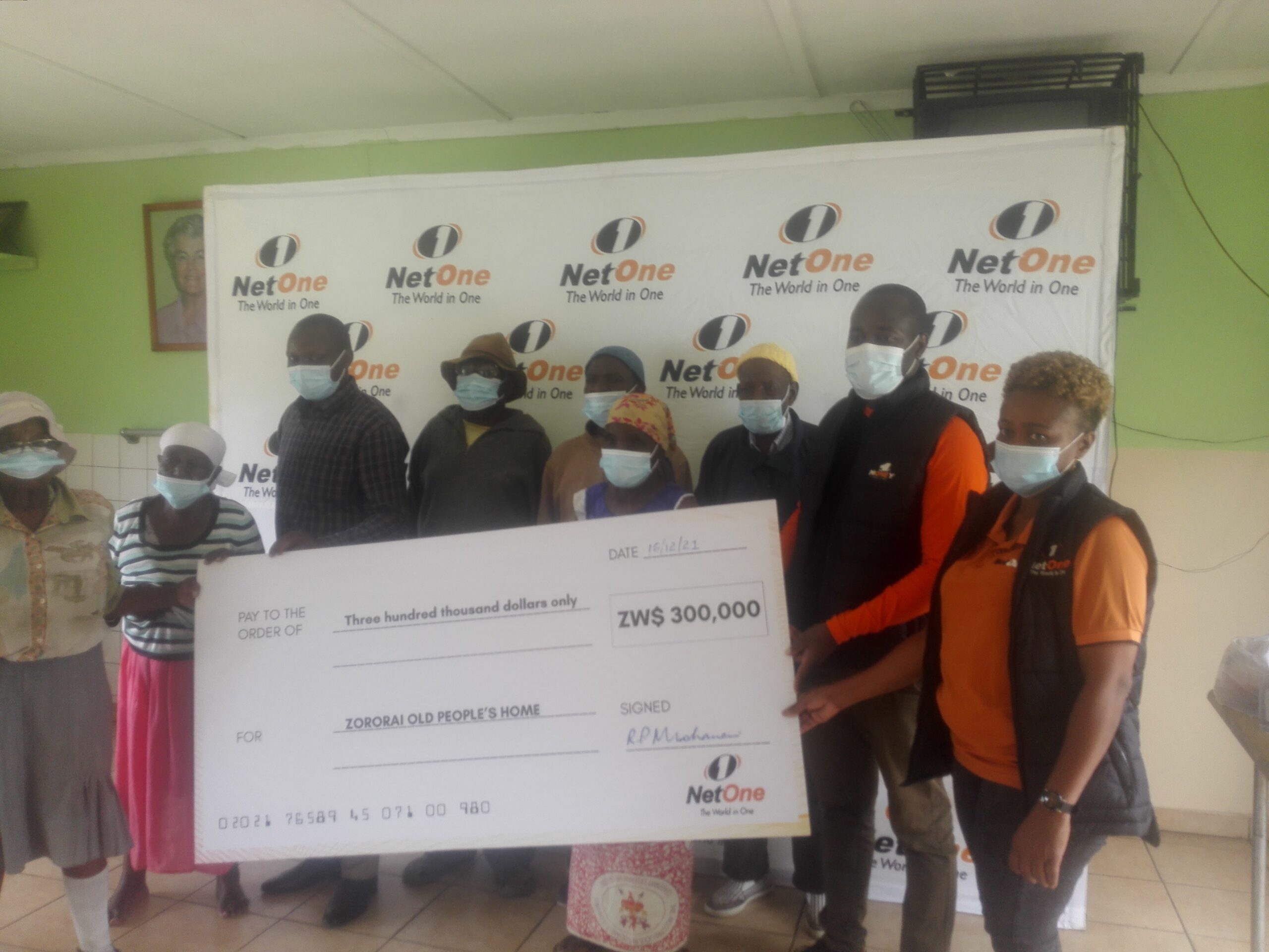 You are currently viewing NetOne brings joy to the elderly