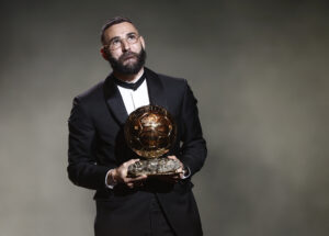 Read more about the article Benzema wins Ballon d’Or as Putellas retains women’s prize