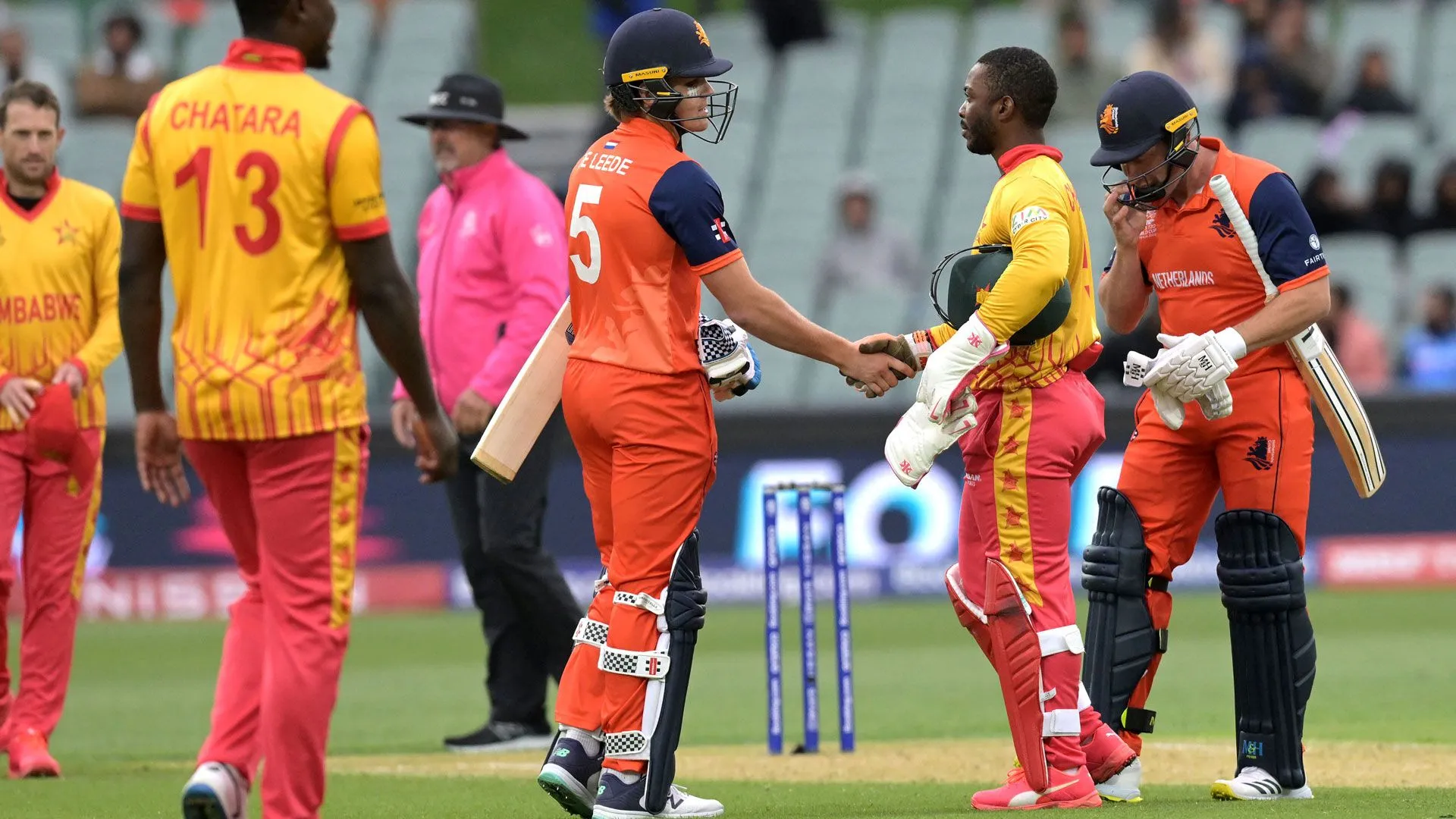 You are currently viewing T20 World Cup: Netherlands end Zimbabwe’s semi-final hopes