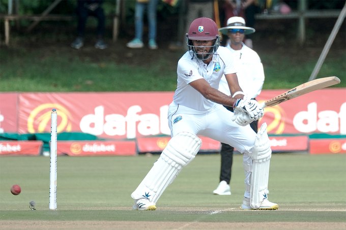 You are currently viewing No luck for spirited Zimbabwe as West Indies openers reach tons