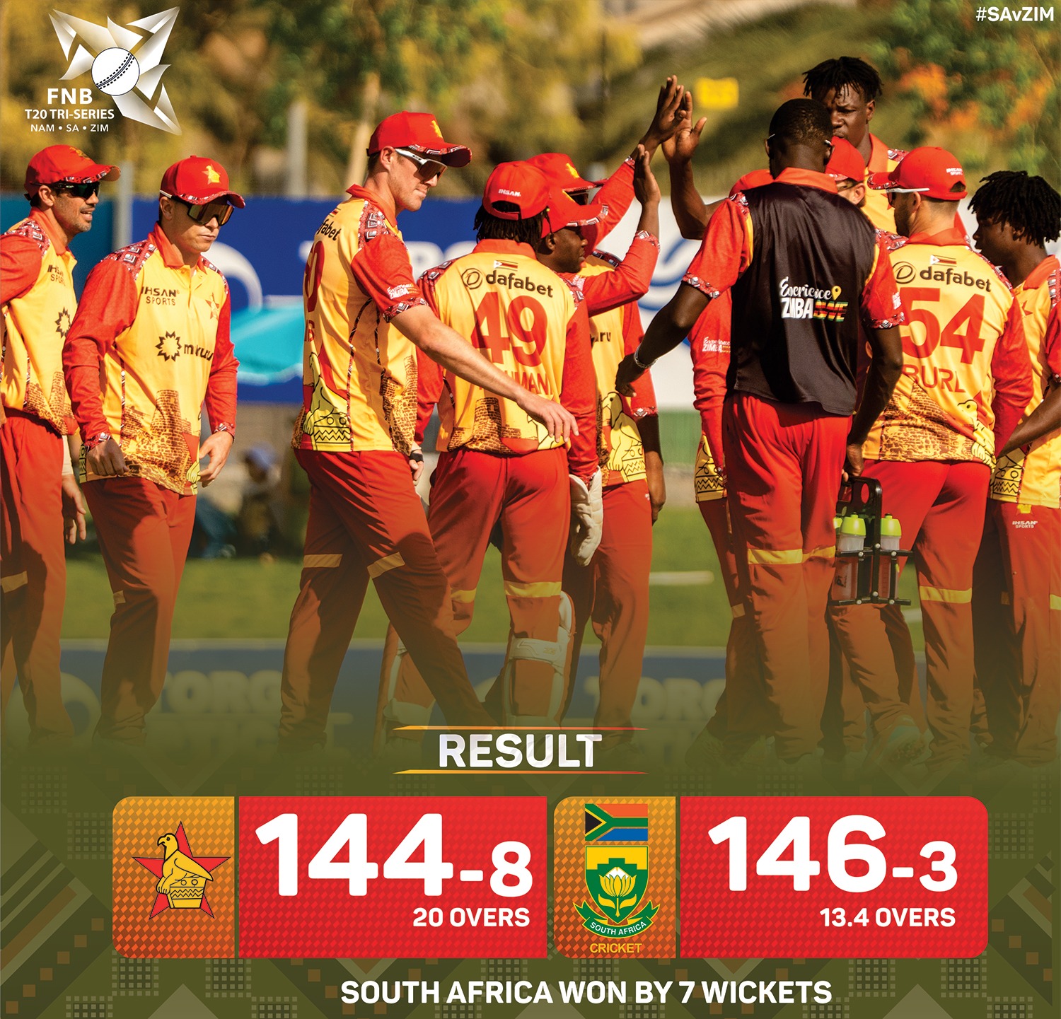 You are currently viewing Brevis powers South Africa past Zimbabwe in T20I tri-series