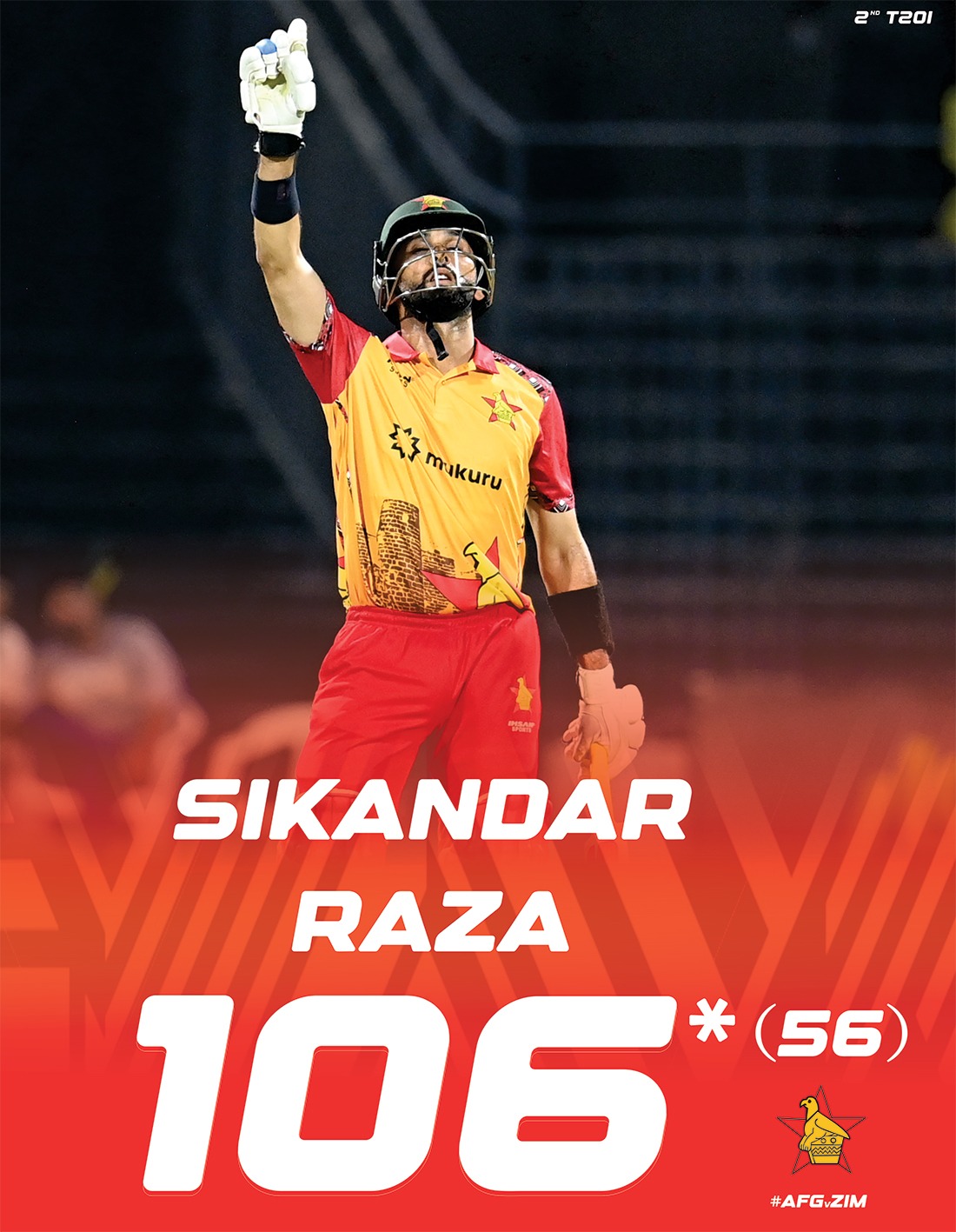 You are currently viewing Raza’s record century headlines Zimbabwe’s spirited chase